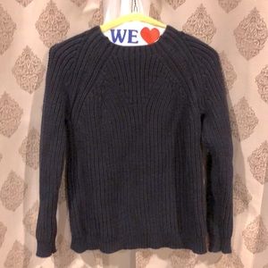 Cotton cable knit sweater